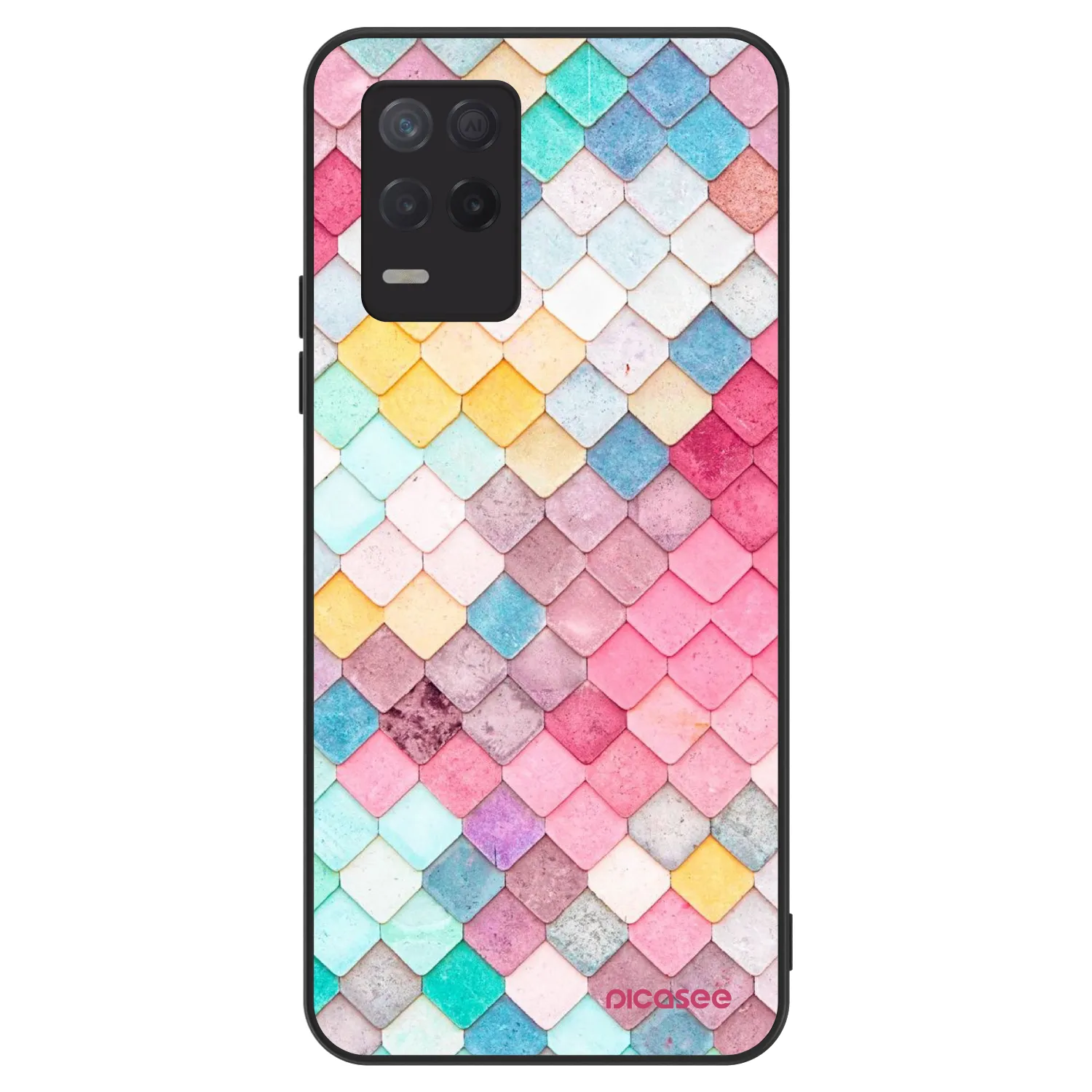 Picasee ULTIMATE CASE za Realme 8 5G - Colorful roof
