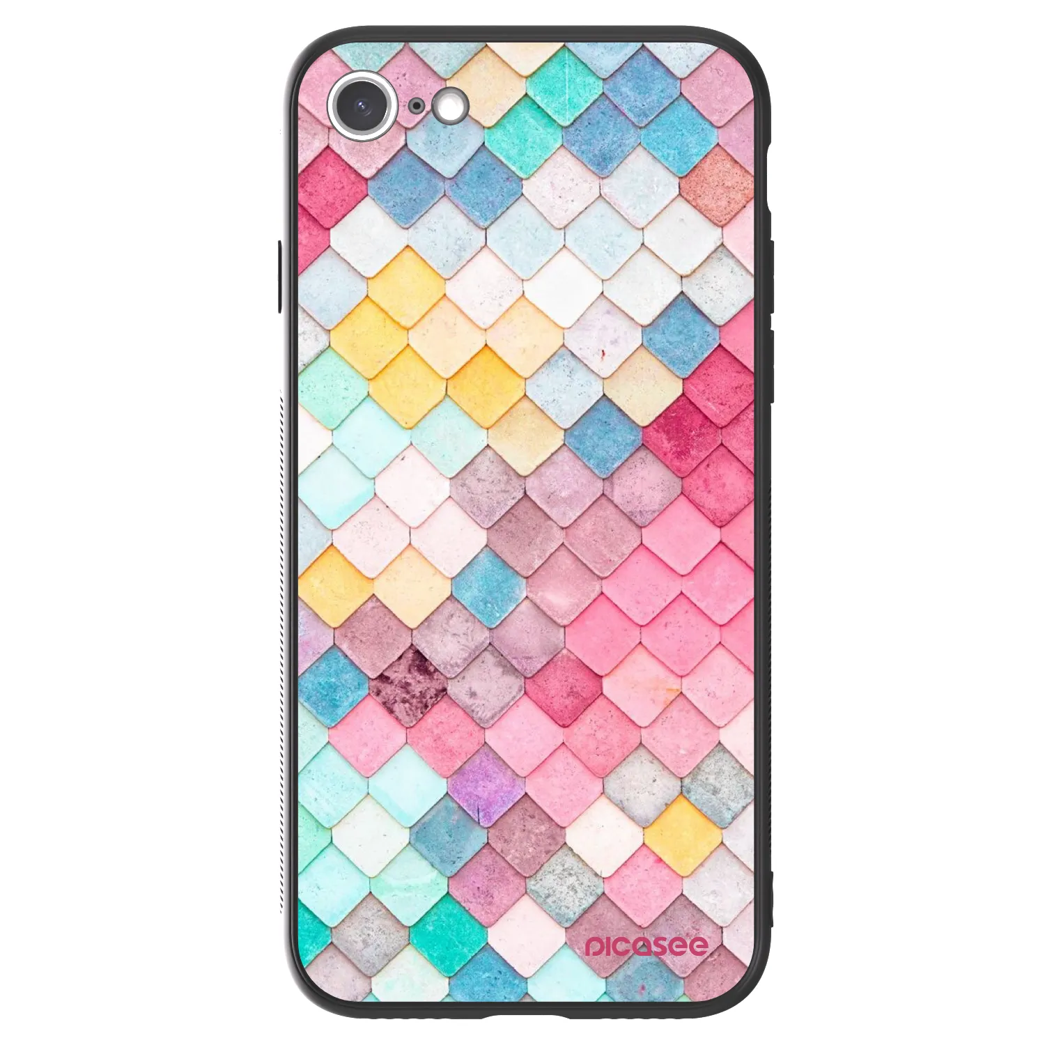 Picasee ULTIMATE CASE za Apple iPhone SE 2022 - Colorful roof