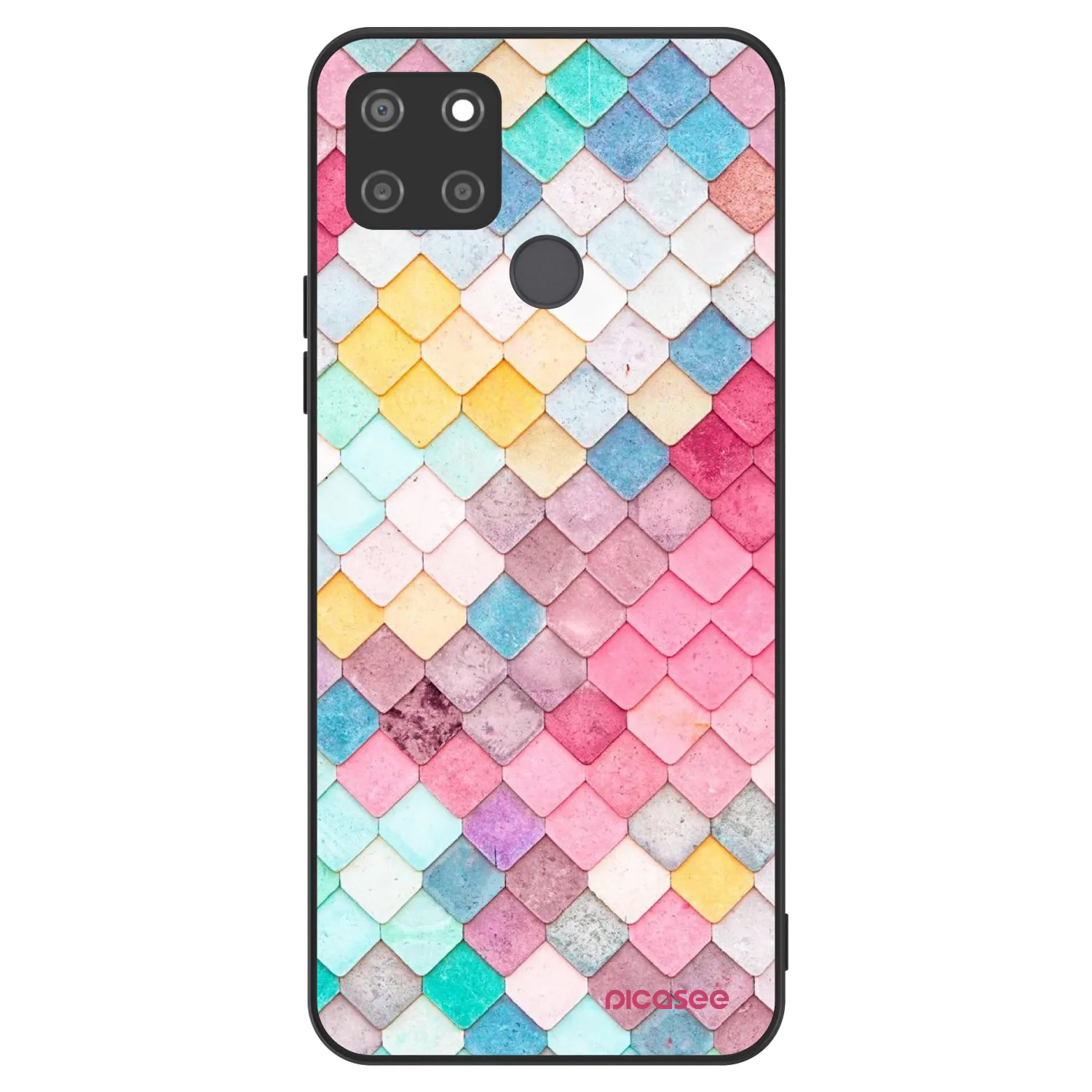 Picasee ULTIMATE CASE za Realme C21Y - Colorful roof
