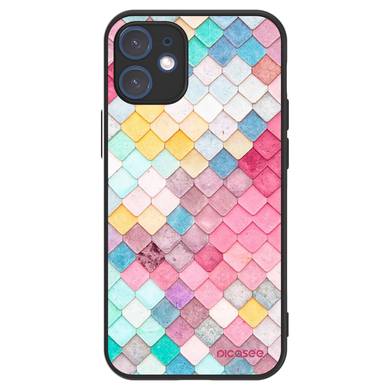 Picasee ULTIMATE CASE MagSafe za Apple iPhone 12 mini - Colorful roof