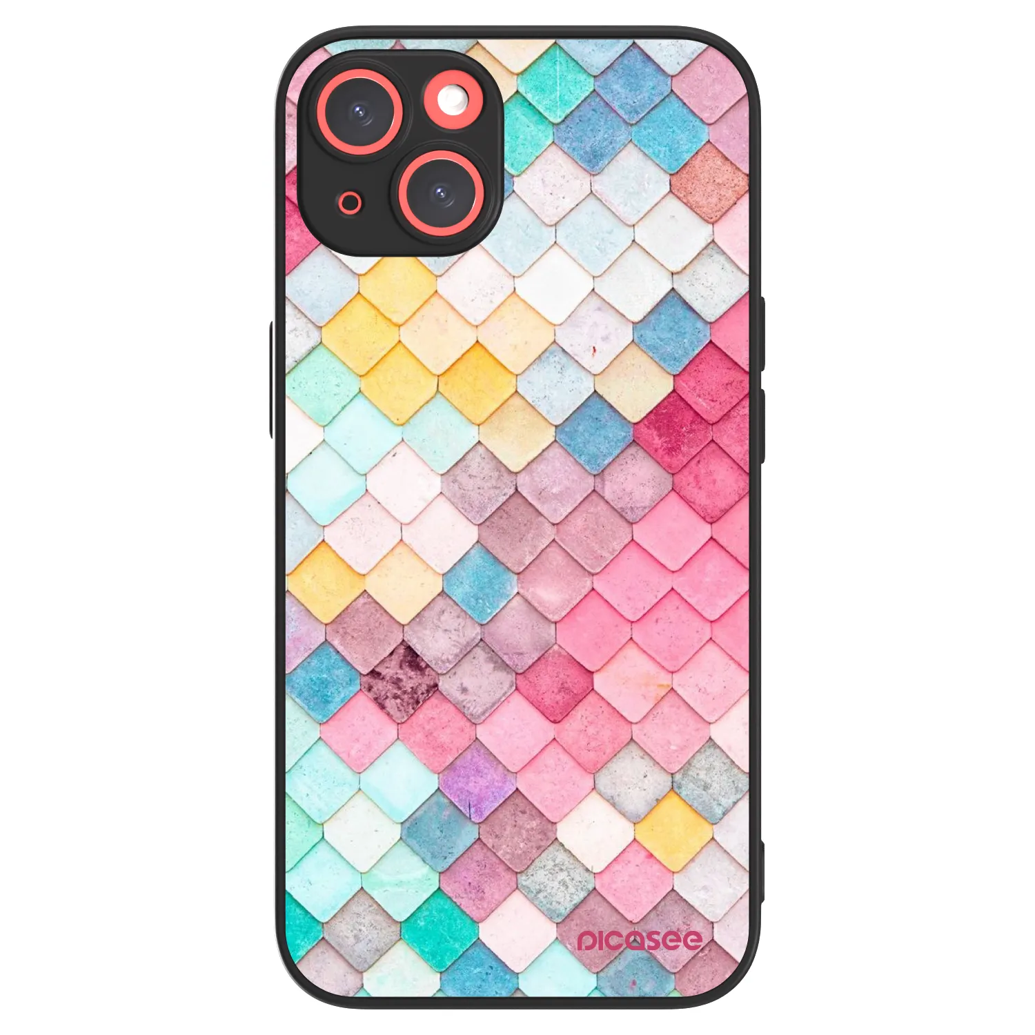 Picasee ULTIMATE CASE MagSafe za Apple iPhone 13 - Colorful roof