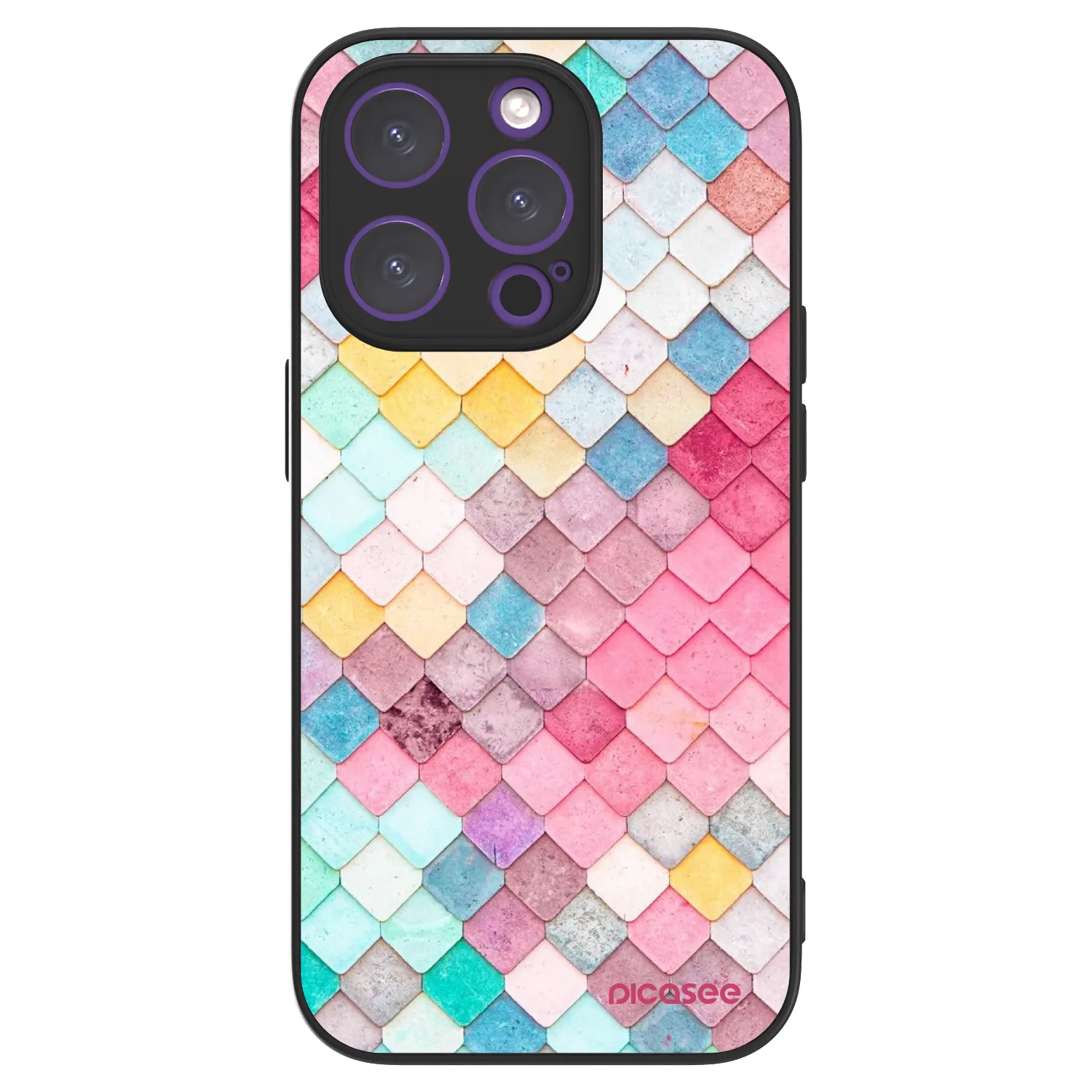 Picasee ULTIMATE CASE MagSafe za Apple iPhone 14 Pro - Colorful roof