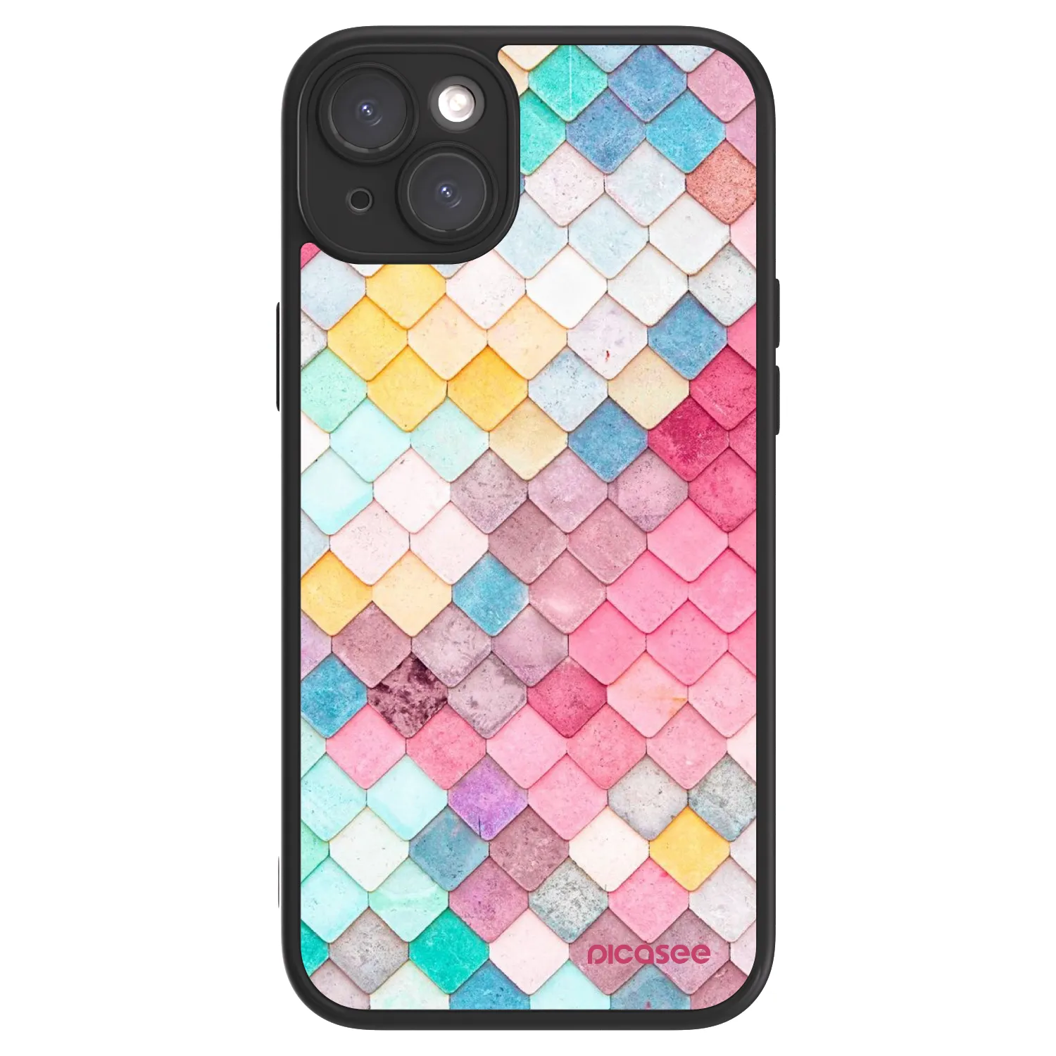 Picasee ULTIMATE CASE za Apple iPhone 15 Plus - Colorful roof