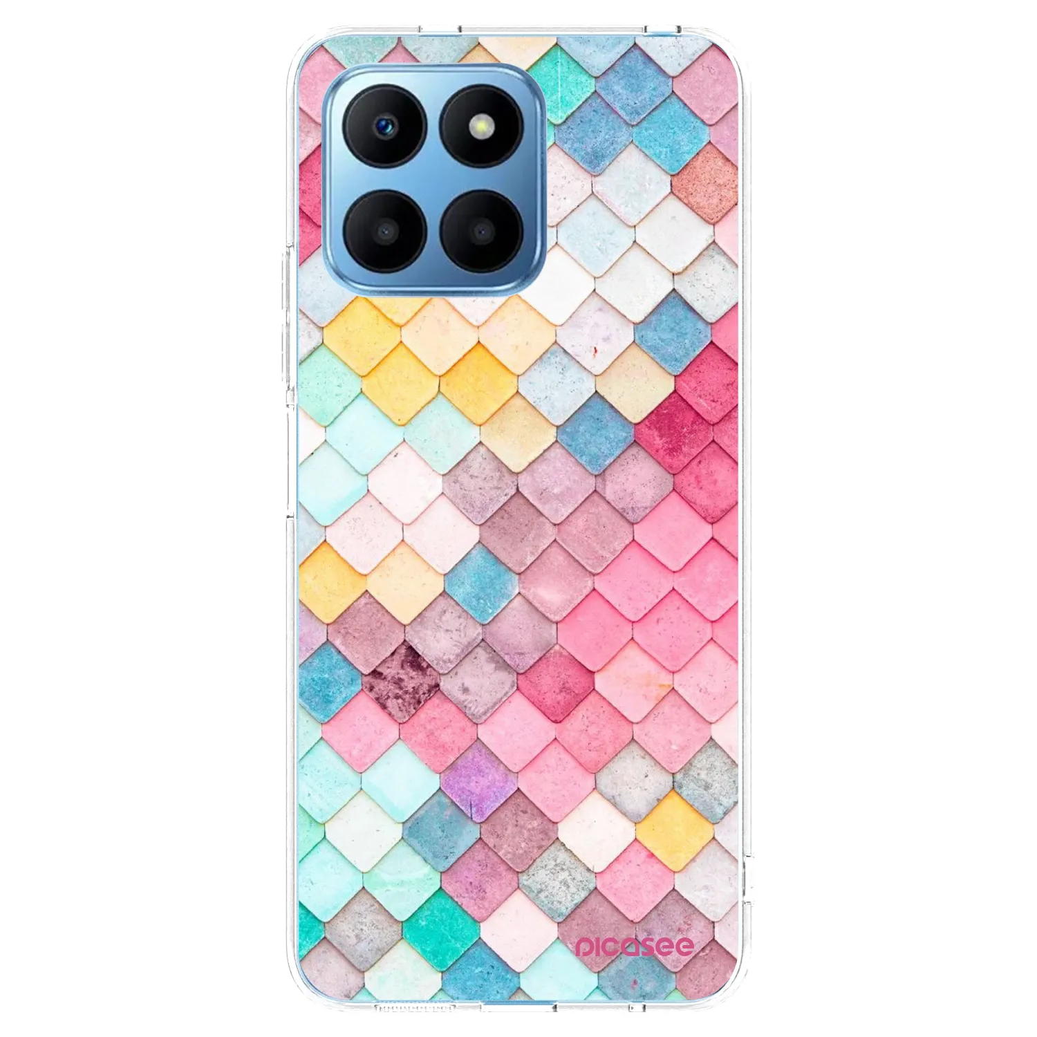 Picasee silikonska prozirna maskica za Honor 70 Lite - Colorful roof