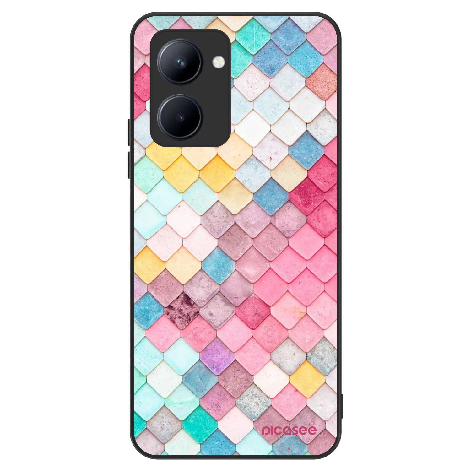 Picasee ULTIMATE CASE za Realme C33 (2023) - Colorful roof
