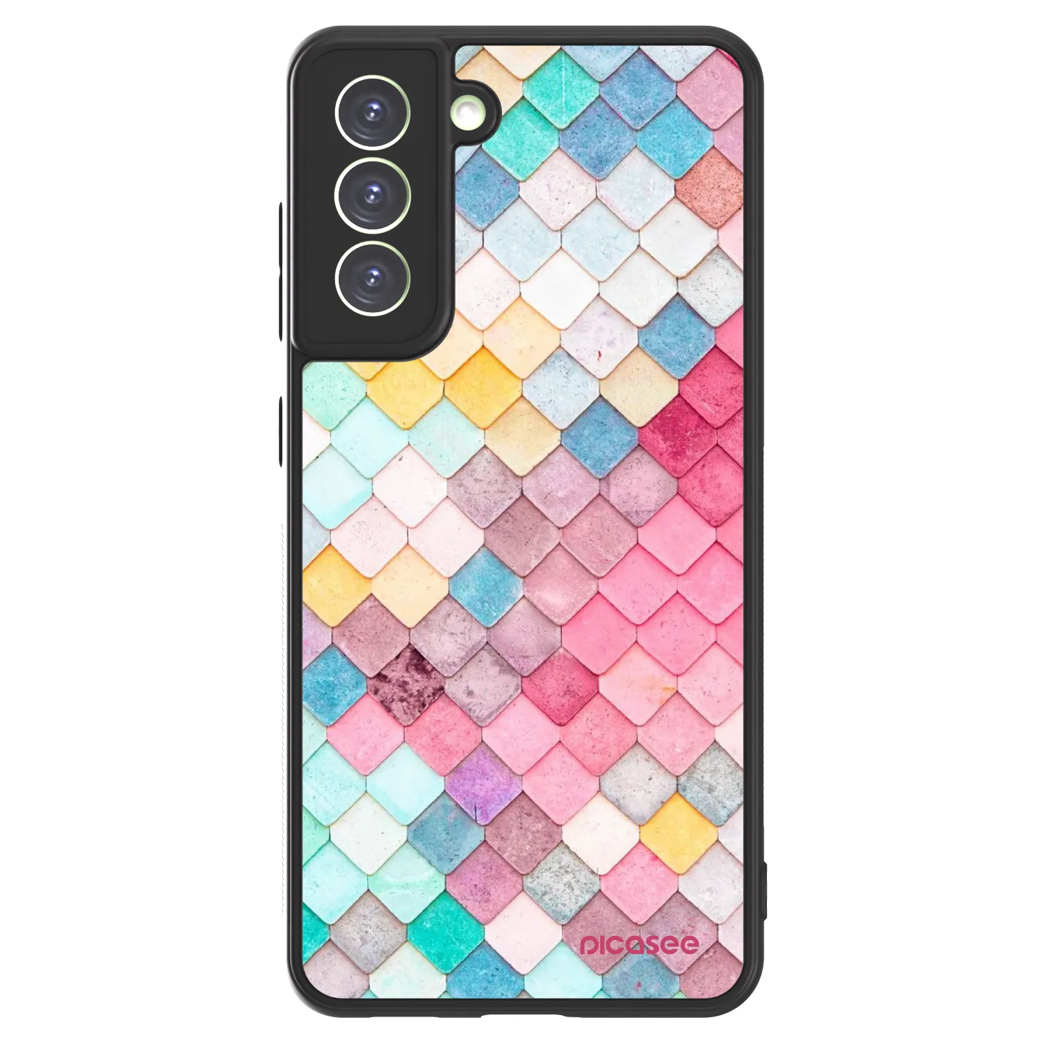 Picasee ULTIMATE CASE PowerShare za Samsung Galaxy S21 FE 5G - Colorful roof