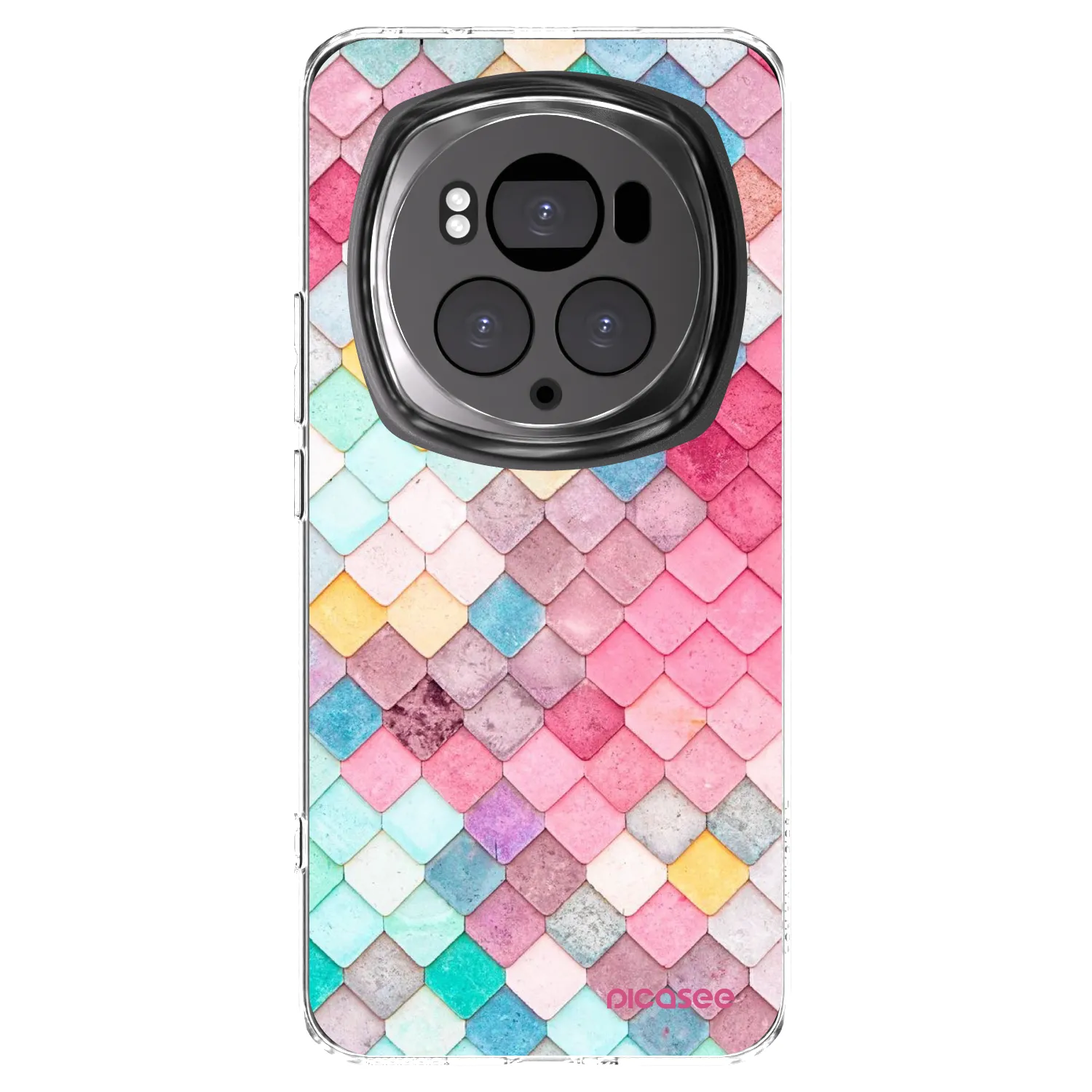 Picasee silikonska prozirna maskica za Honor Magic6 Pro - Colorful roof