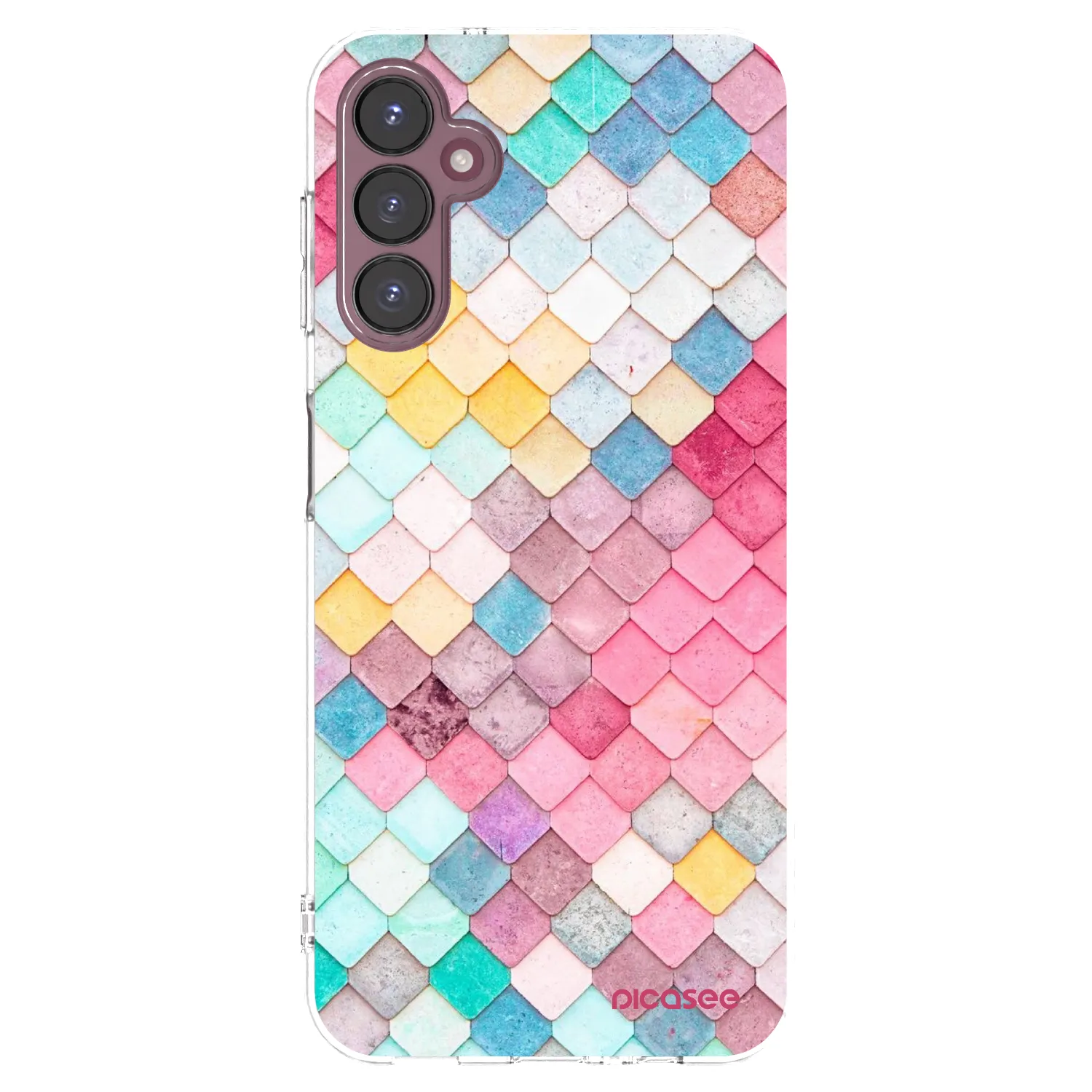 Picasee silikonska prozirna maskica za Samsung Galaxy A05s A057G - Colorful roof