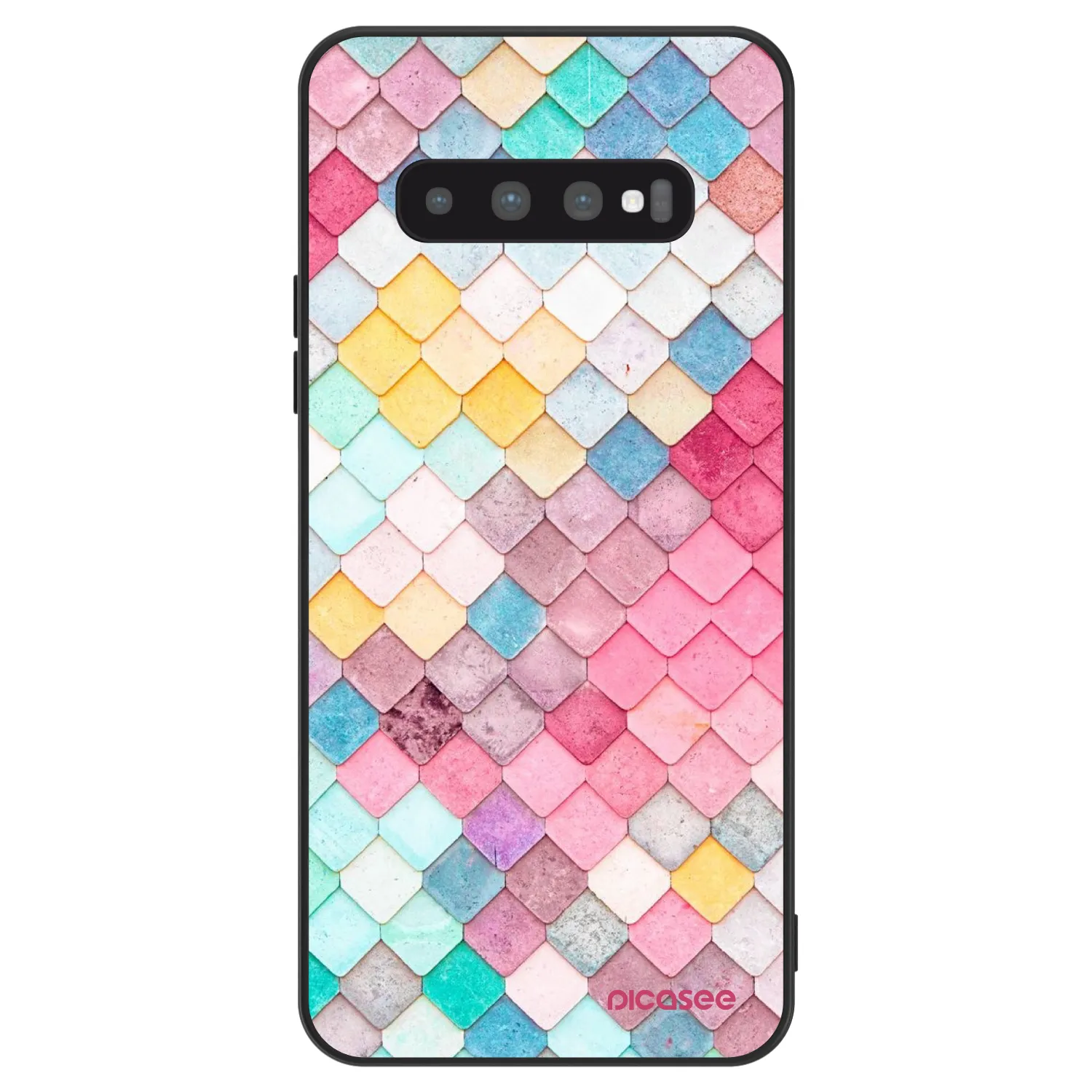 Picasee ULTIMATE CASE za Samsung Galaxy S10 Plus G975 - Colorful roof