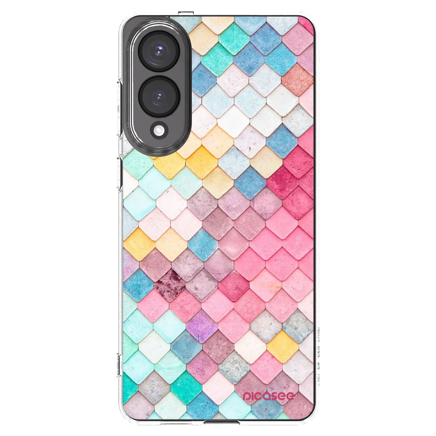 Picasee silikonska prozirna maskica za Samsung Galaxy S25 Edge 5G - Colorful roof