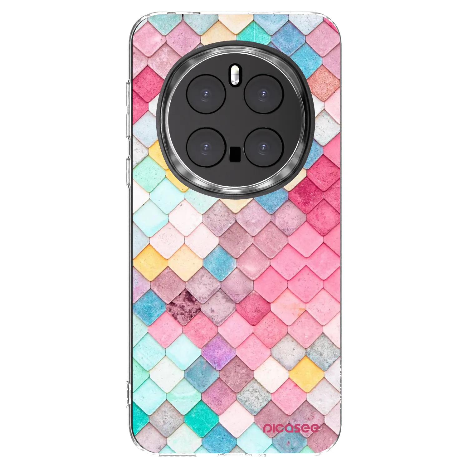 Picasee silikonska prozirna maskica za Honor Magic7 Pro 5G - Colorful roof