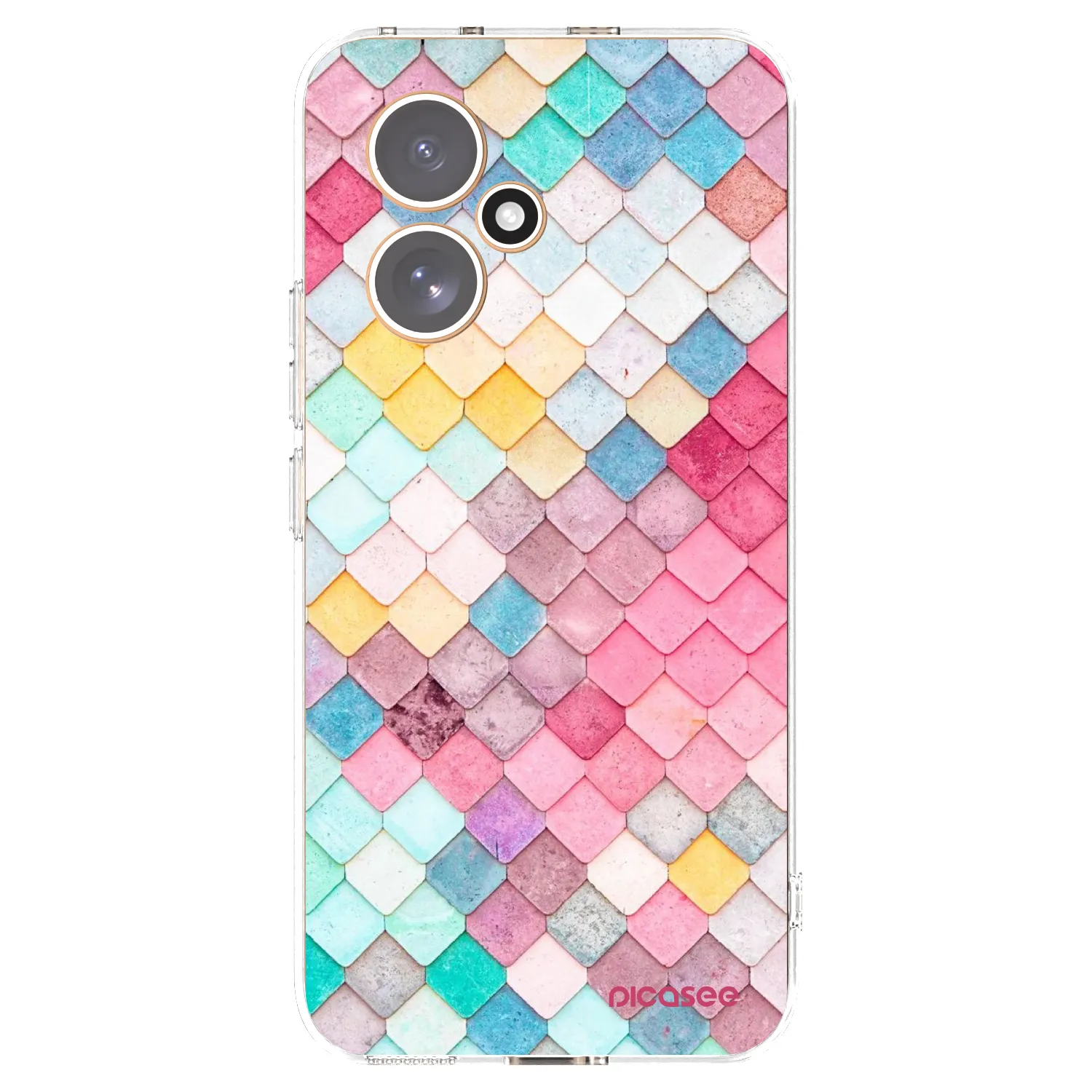 Picasee silikonska prozirna maskica za Honor 400 5G - Colorful roof
