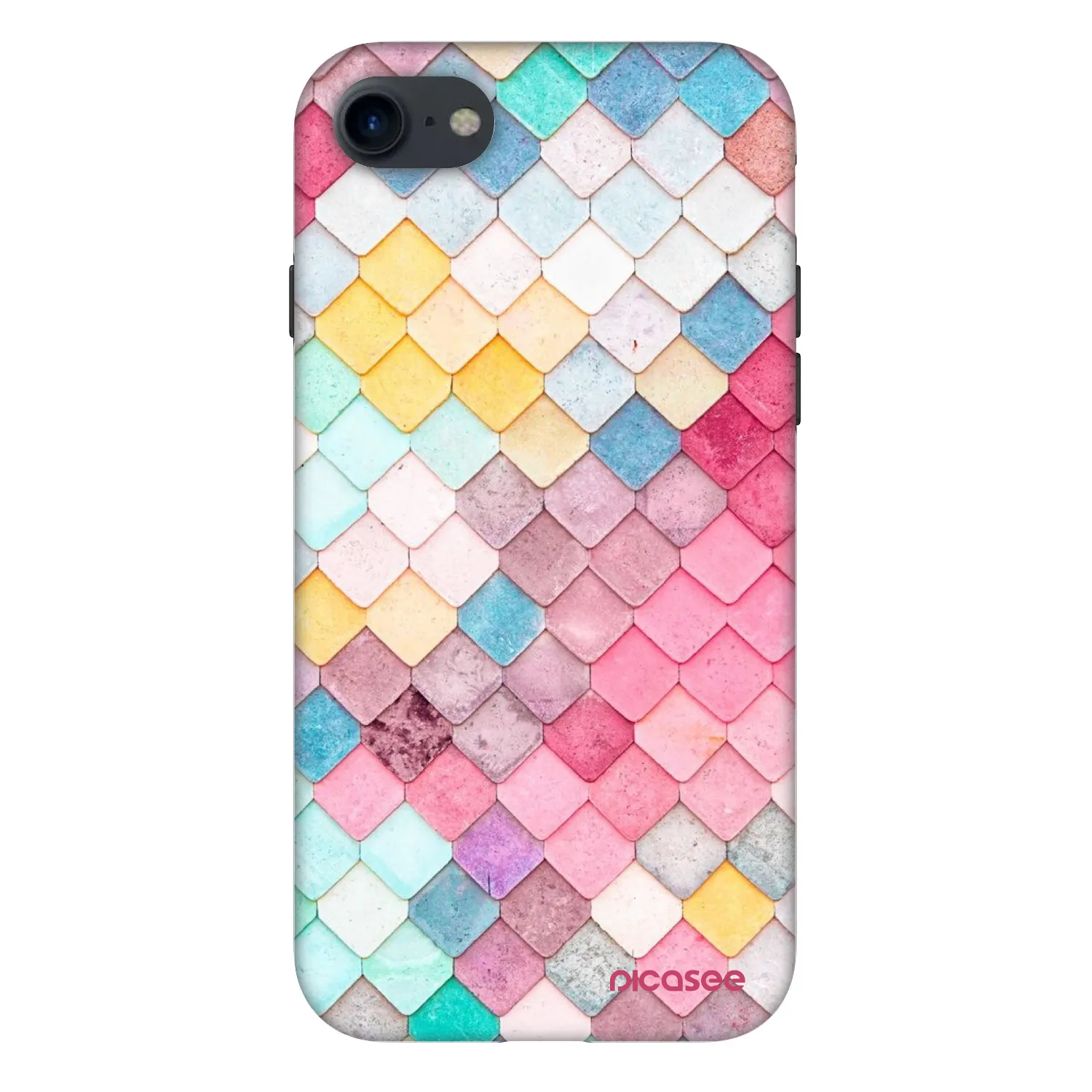Picasee Fashion Case za Apple iPhone 7 - Colorful roof