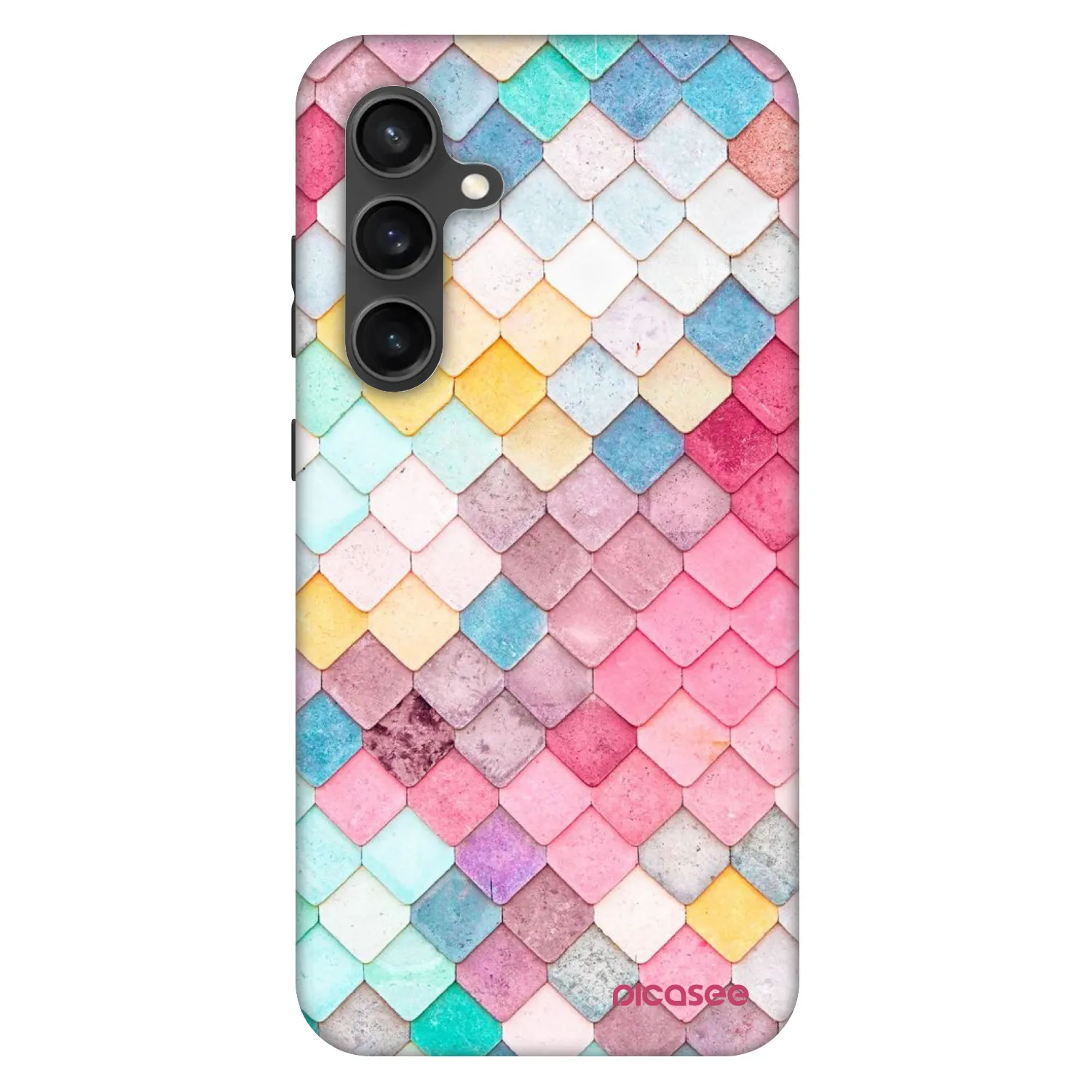 Picasee Fashion Case za Samsung Galaxy S24 FE S721B - Colorful roof