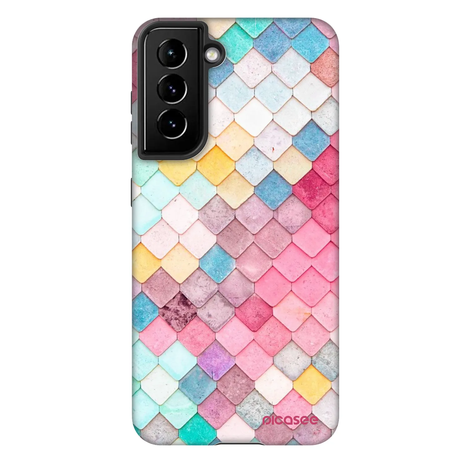 Picasee Fashion Case za Samsung Galaxy S22 5G - Colorful roof