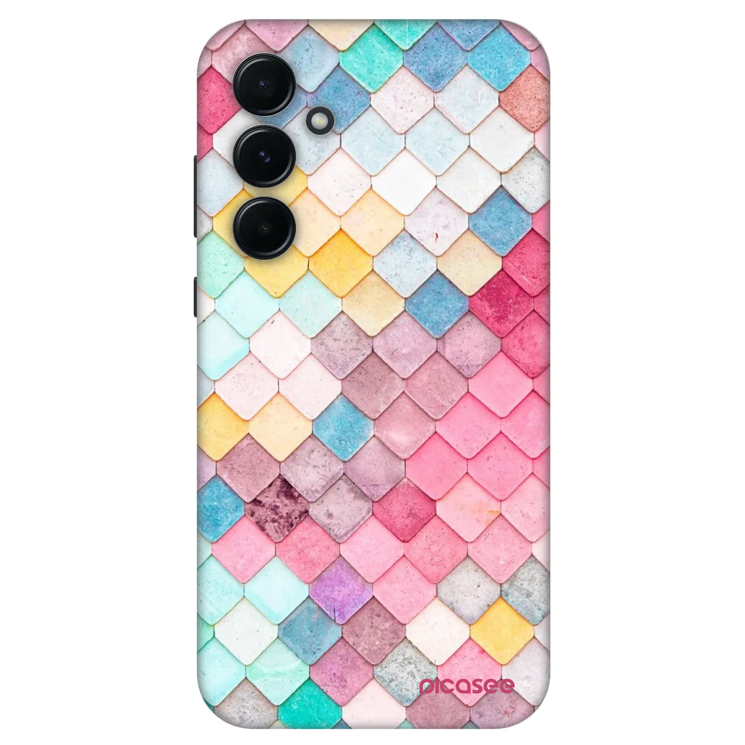 Picasee Fashion Case za Samsung Galaxy A55 5G A556B - Colorful roof