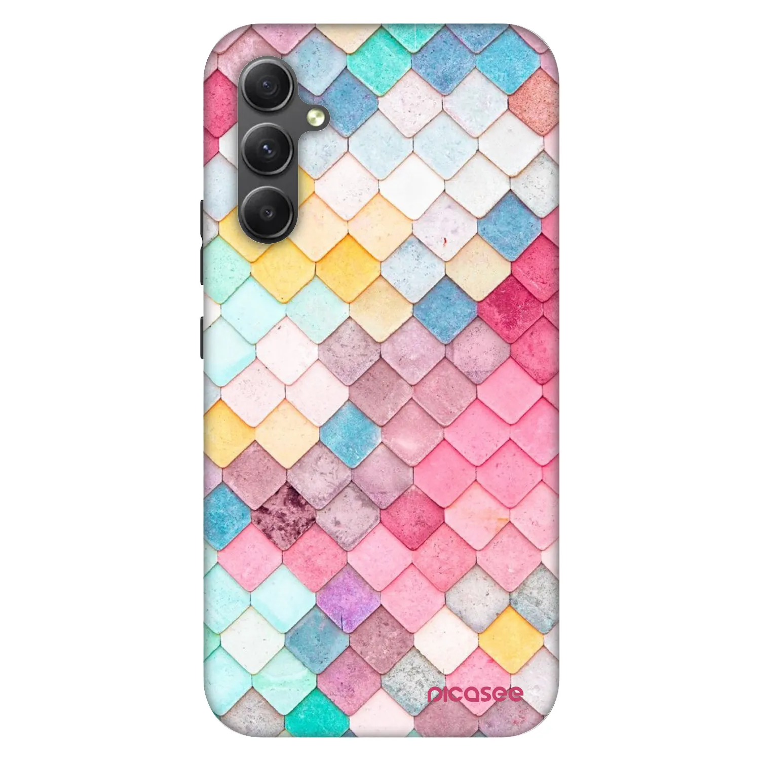 Picasee Fashion Case za Samsung Galaxy A34 5G A346B - Colorful roof