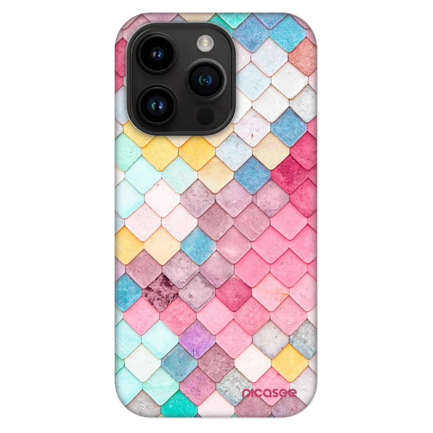 Picasee Fashion Case MagSafe za Apple iPhone 14 Pro - Colorful roof