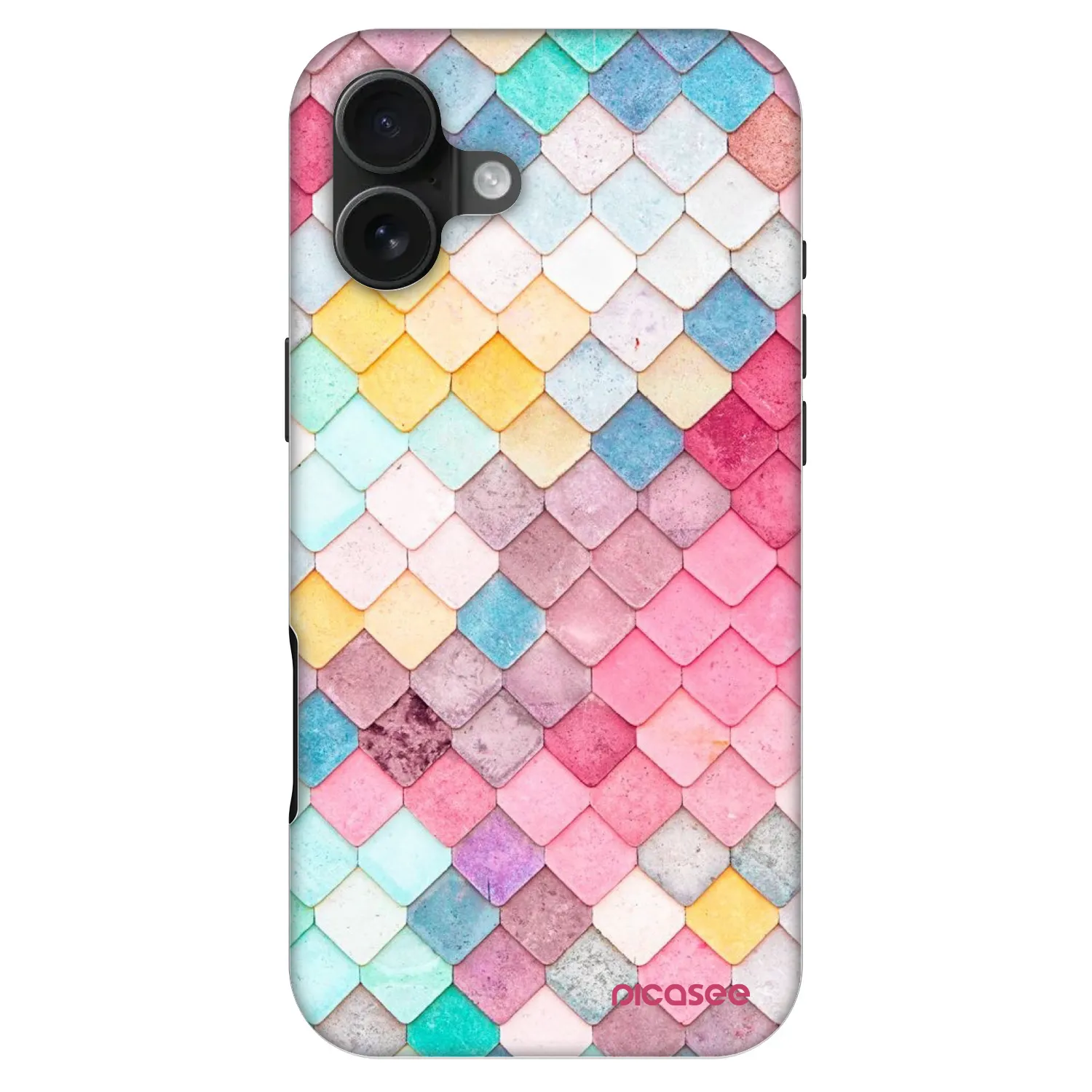 Picasee Fashion Case MagSafe za Apple iPhone 16 Plus - Colorful roof