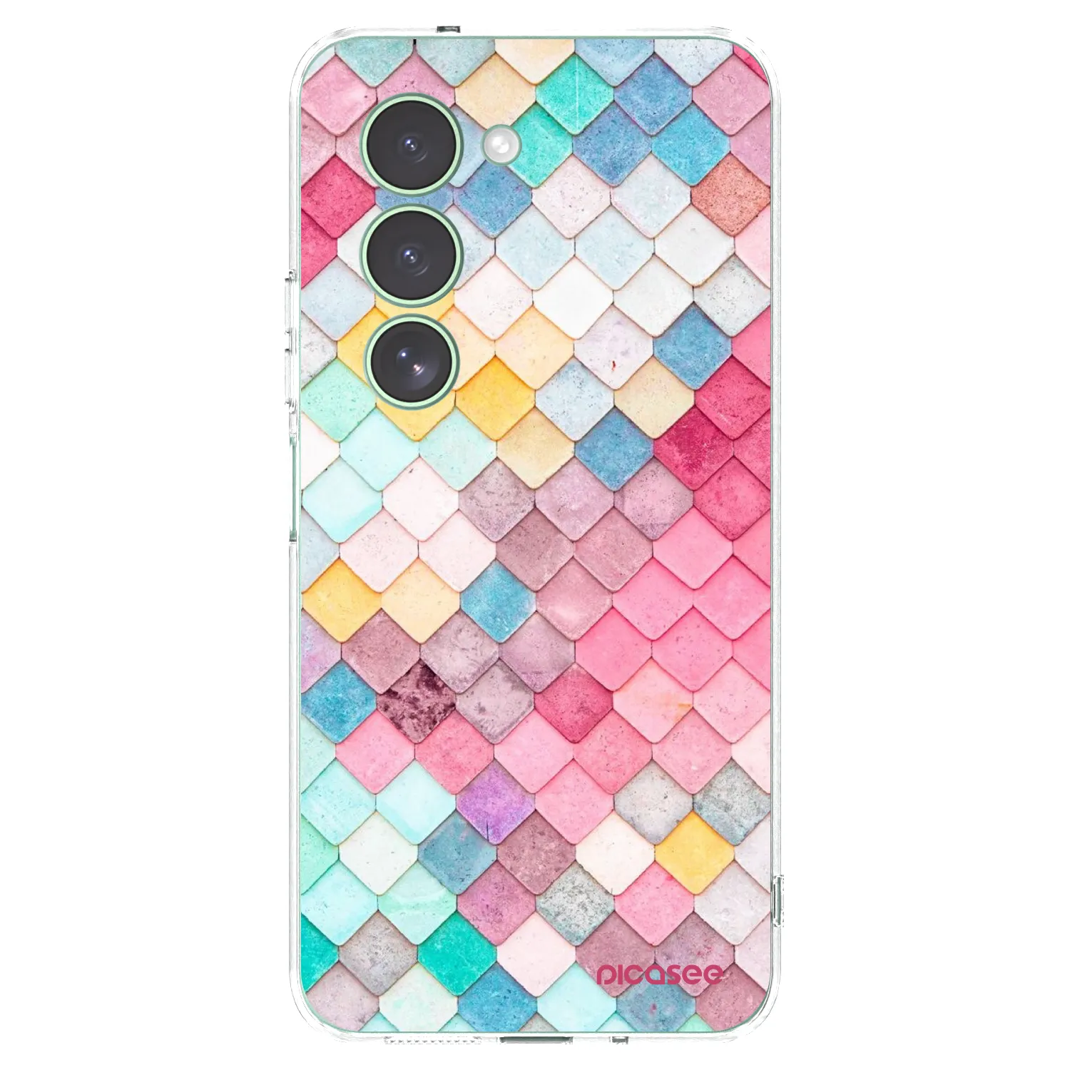Picasee silikonska prozirna maskica za Xiaomi Redmi 15 5G - Colorful roof