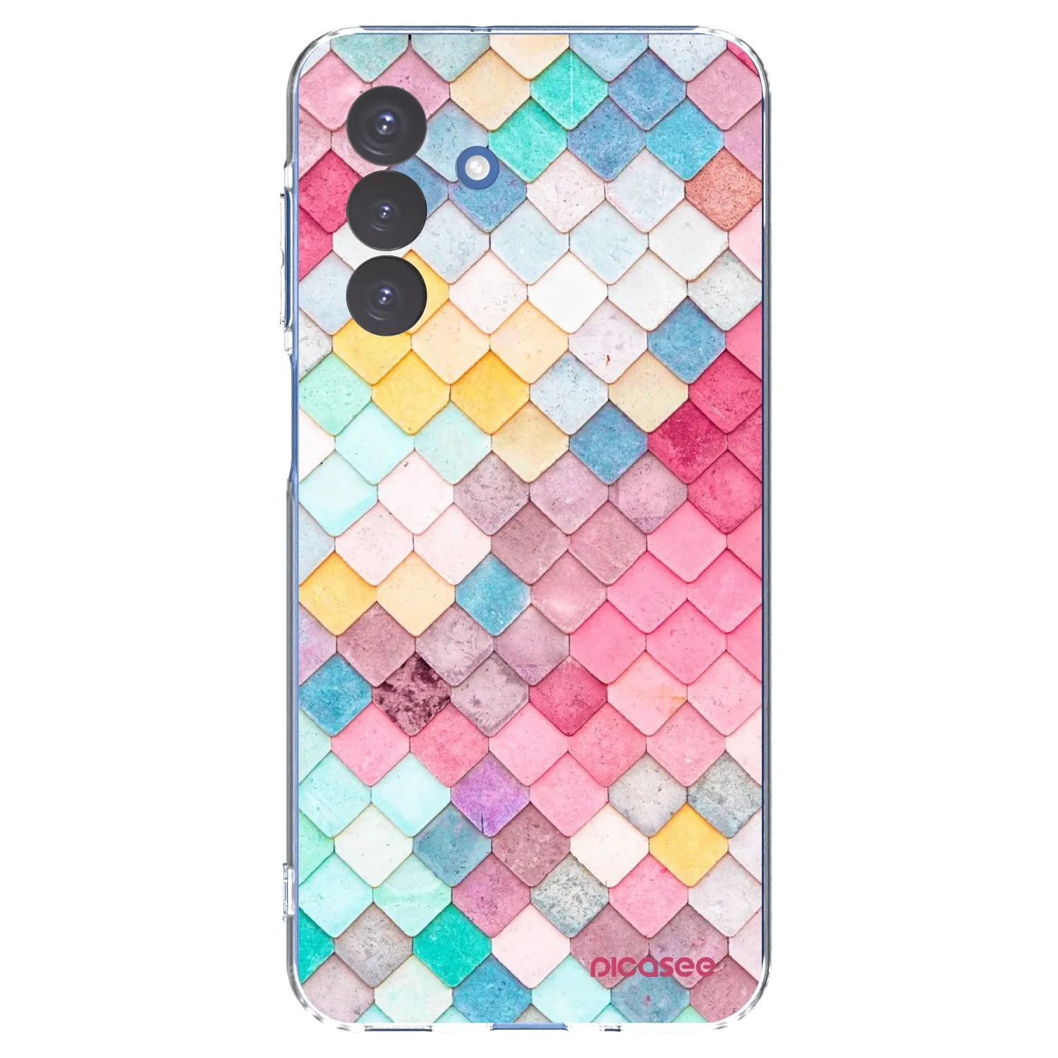 Picasee silikonska prozirna maskica za Samsung Galaxy A17 5G - Colorful roof