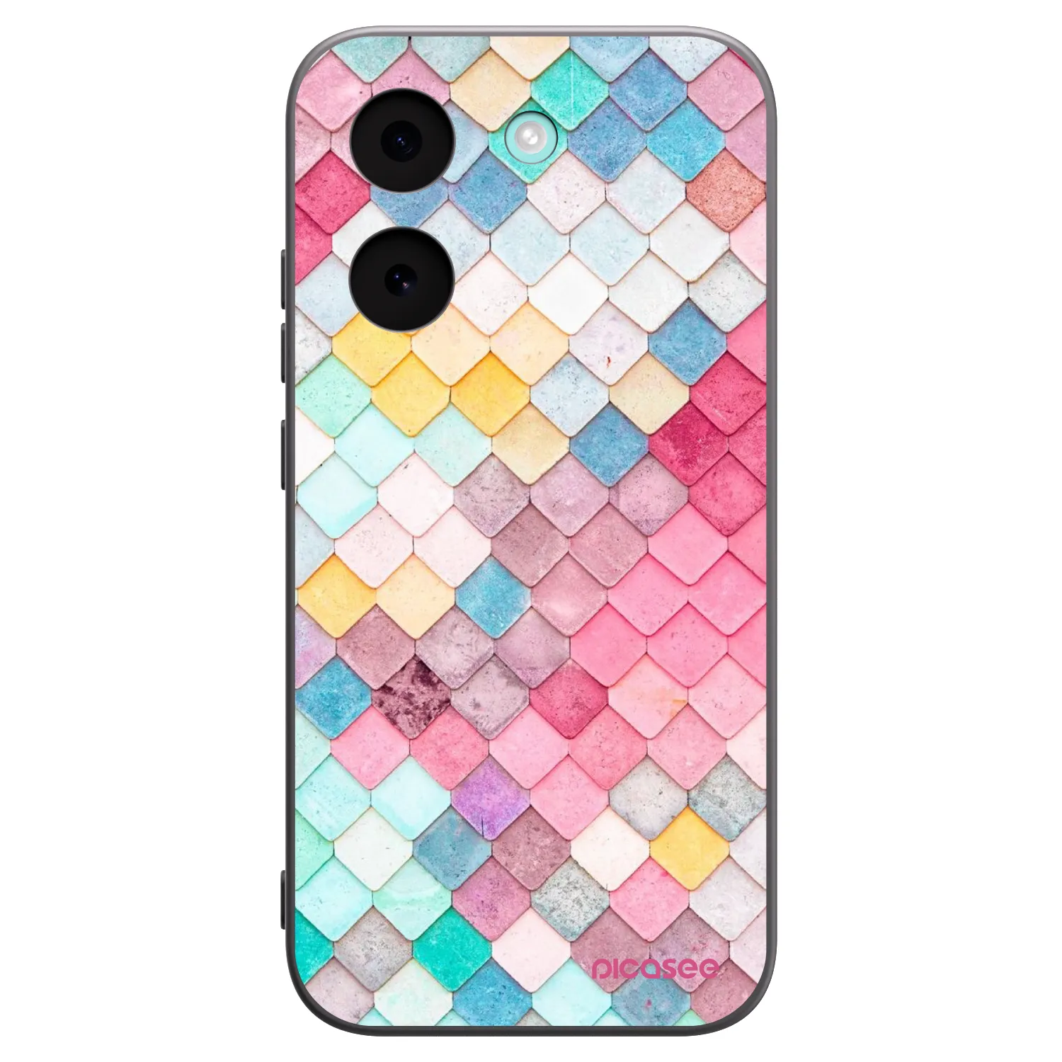 Picasee crna silikonska maskica za Xiaomi Poco X8 Pro - Colorful roof
