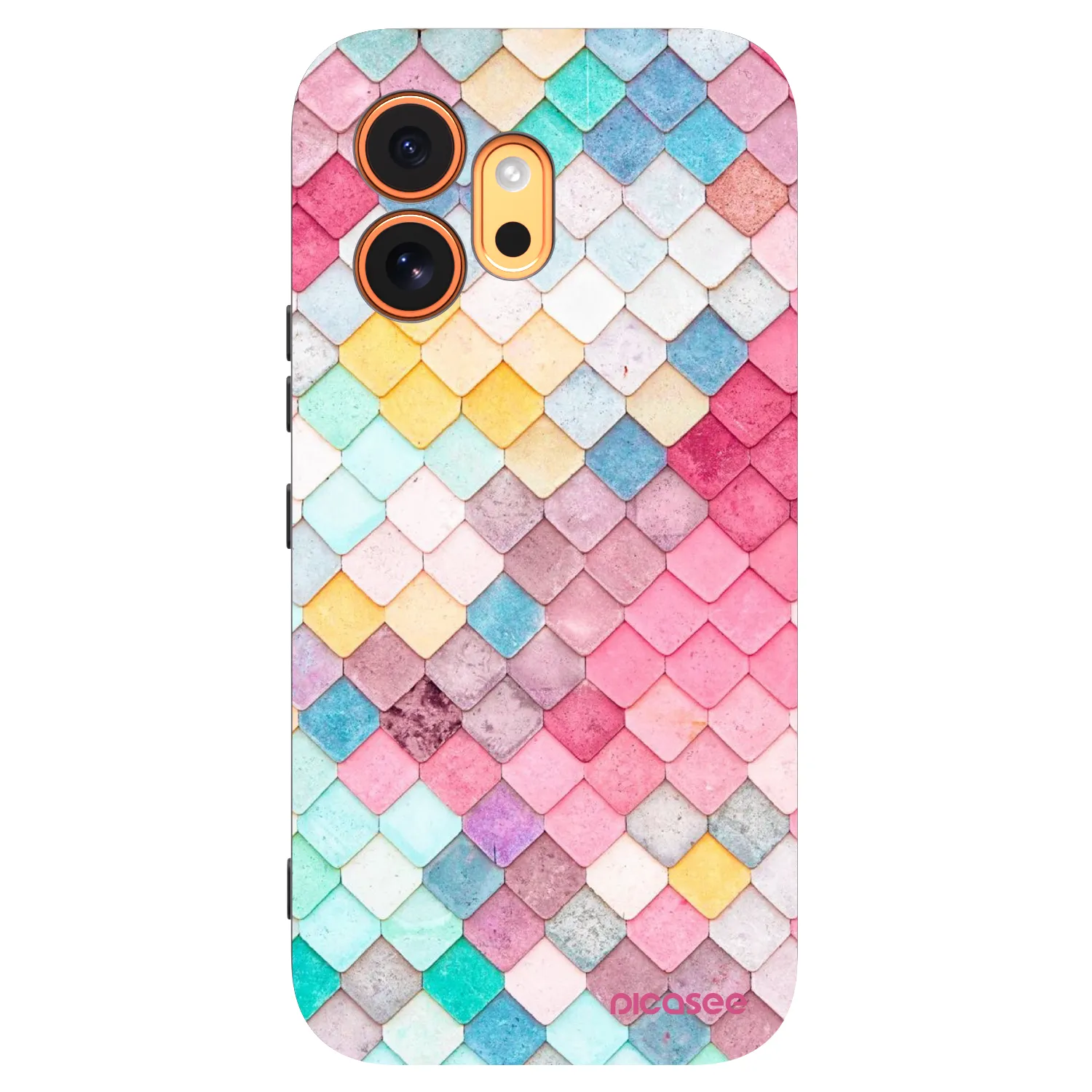 Picasee crna silikonska maskica za Honor 600 - Colorful roof