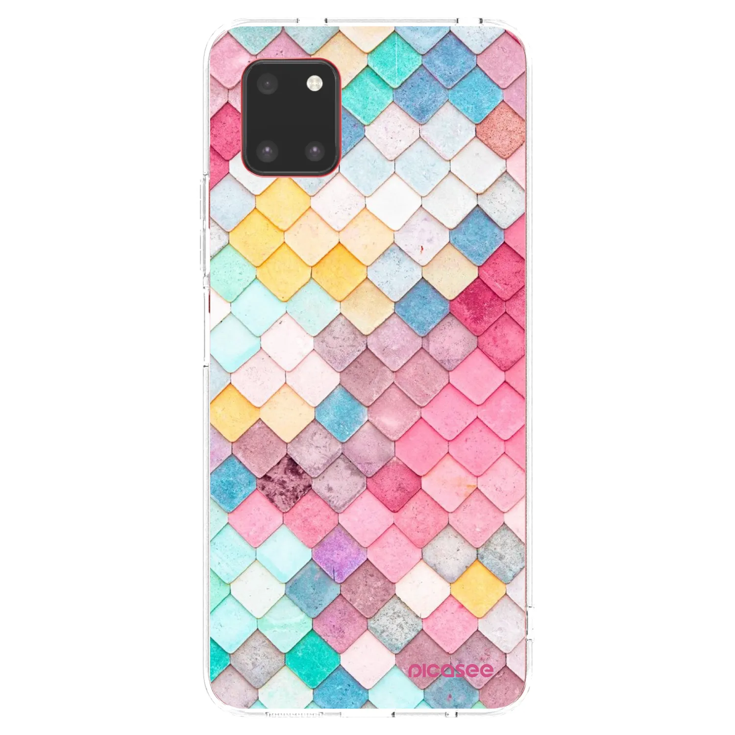 Picasee silikonska prozirna maskica za Samsung Galaxy Note 10 Lite N770F - Colorful roof