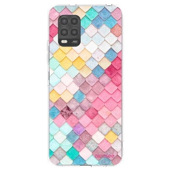 Picasee silikonska prozirna maskica za Xiaomi Mi 10 Lite - Colorful roof