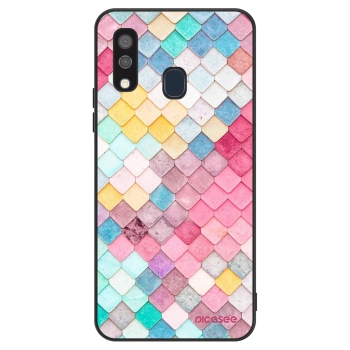 Maskica za Samsung Galaxy A40 A405F - Colorful roof