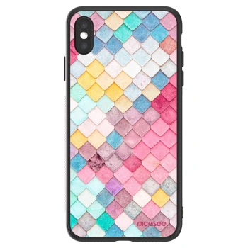 Picasee ULTIMATE CASE za Apple iPhone XS Max - Colorful roof