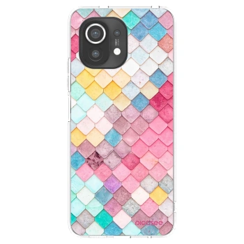 Picasee silikonska prozirna maskica za Xiaomi Mi 11 - Colorful roof