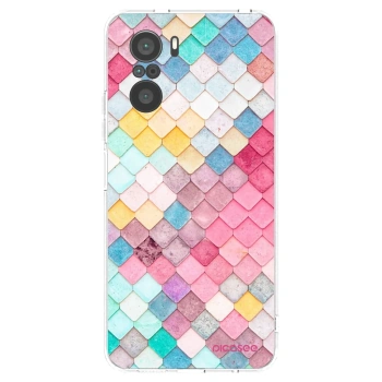 Picasee silikonska prozirna maskica za Xiaomi Poco F3 - Colorful roof