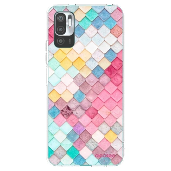 Picasee silikonska prozirna maskica za Xiaomi Redmi Note 10 5G - Colorful roof