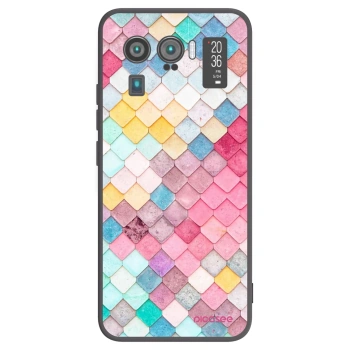 Picasee crna silikonska maskica za Xiaomi Mi 11 Ultra - Colorful roof