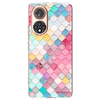 Picasee silikonska prozirna maskica za Honor 50 5G - Colorful roof