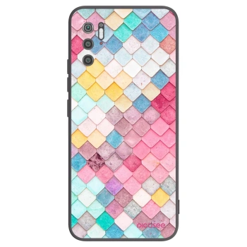Picasee crna silikonska maskica za Xiaomi Poco M3 Pro 5G - Colorful roof