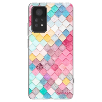 Picasee silikonska prozirna maskica za Xiaomi Redmi Note 11 Pro 5G - Colorful roof