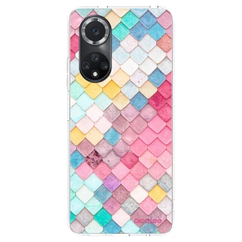 Picasee silikonska prozirna maskica za Huawei Nova 9 SE - Colorful roof