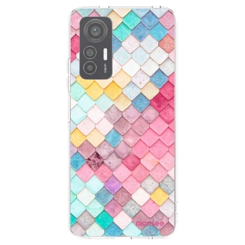 Picasee silikonska prozirna maskica za Xiaomi 12 Lite - Colorful roof