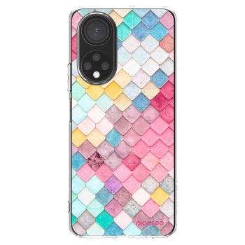 Picasee silikonska prozirna maskica za Honor X7 - Colorful roof