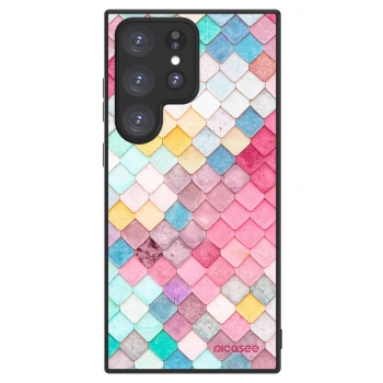 Picasee ULTIMATE CASE za Samsung Galaxy S23 Ultra 5G - Colorful roof