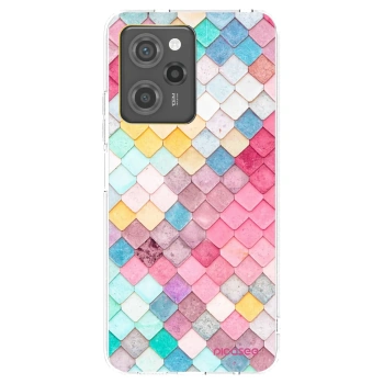 Picasee crna silikonska maskica za Xiaomi Poco X5 Pro - Colorful roof