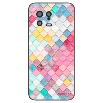 Picasee crna silikonska maskica za Xiaomi 13 - Colorful roof
