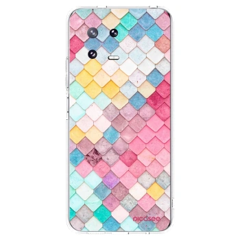 Picasee silikonska prozirna maskica za Xiaomi 13 Pro - Colorful roof