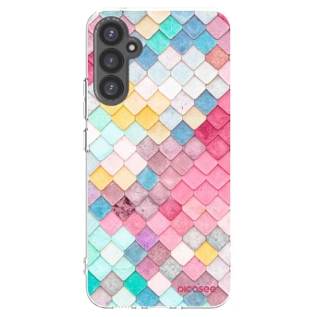 Picasee silikonska prozirna maskica za Samsung Galaxy A34 5G A346B - Colorful roof