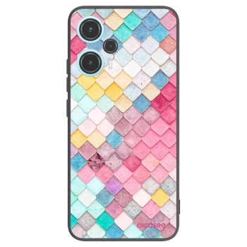 Picasee crna silikonska maskica za Xiaomi Poco F5 - Colorful roof