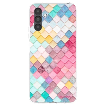 Picasee silikonska prozirna maskica za Samsung Galaxy A04s A047F - Colorful roof