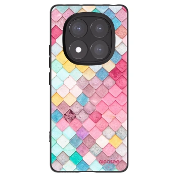 Picasee crna silikonska maskica za Xiaomi Redmi Note 14 Pro+ 5G - Colorful roof