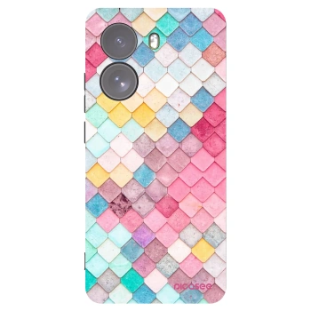 Picasee crna silikonska maskica za Xiaomi Poco X7 - Colorful roof